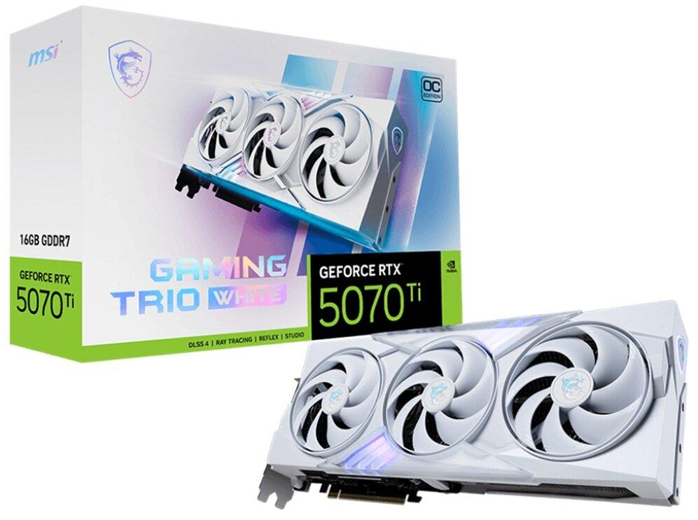 Відеокарта MSI GeForce RTX 5070 Ti Gaming Trio OC 16GB  , Гарантія, фото 1
