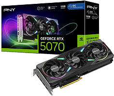 Відеокарта PNY GeForce RTX 5070 ARGB Epic-X OC Triple Fan 12GB , Гарантія