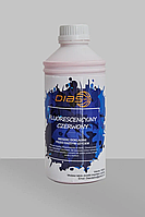 Флуоресцентне пігментне чорнило для DTF принтера червоне, преміумсерія