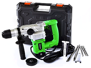 Перфоратор бочковий SDS+ з кейсом 5.5Дж 1500Вт APRO 1500H (896255), фото 2