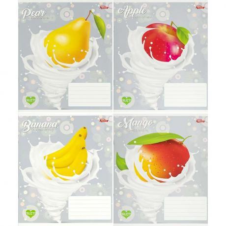 Зошит кольоровий 18 аркушів, клітинка "3795"N MZOPT