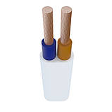 Кабель ШВВП 2×4 мм² — плоский гнучкий мідний кабель в ПВХ ізоляції, фото 5