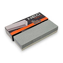 Камінь точильний - брусок для заточування ножів NEO Tools 56-007 двосторонній 15 см, фото 4