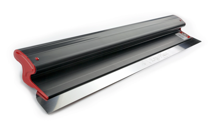 Шпатель OLEJNIK PROFESSIONAL механічний, пластмасова ручка зі змінним лезом, 0,5*600 мм, чорний, фото 1