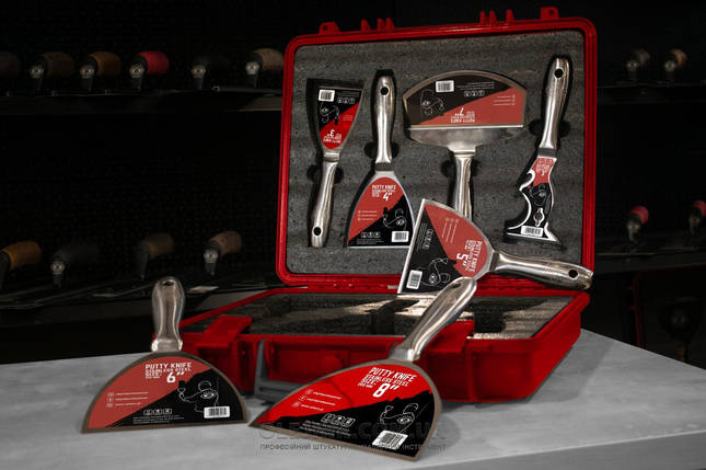 Шпатель OLEJNIK з неіржавкої сталі, набір 7 шт., фото 1