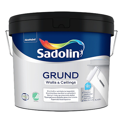 Ґрунтовка SADOLIN на водній основі SA GRUND біла, 9 л, фото 1