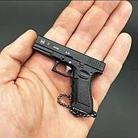 Брелок для ключів пістолет GLOCK G45 металевий (Чорний)