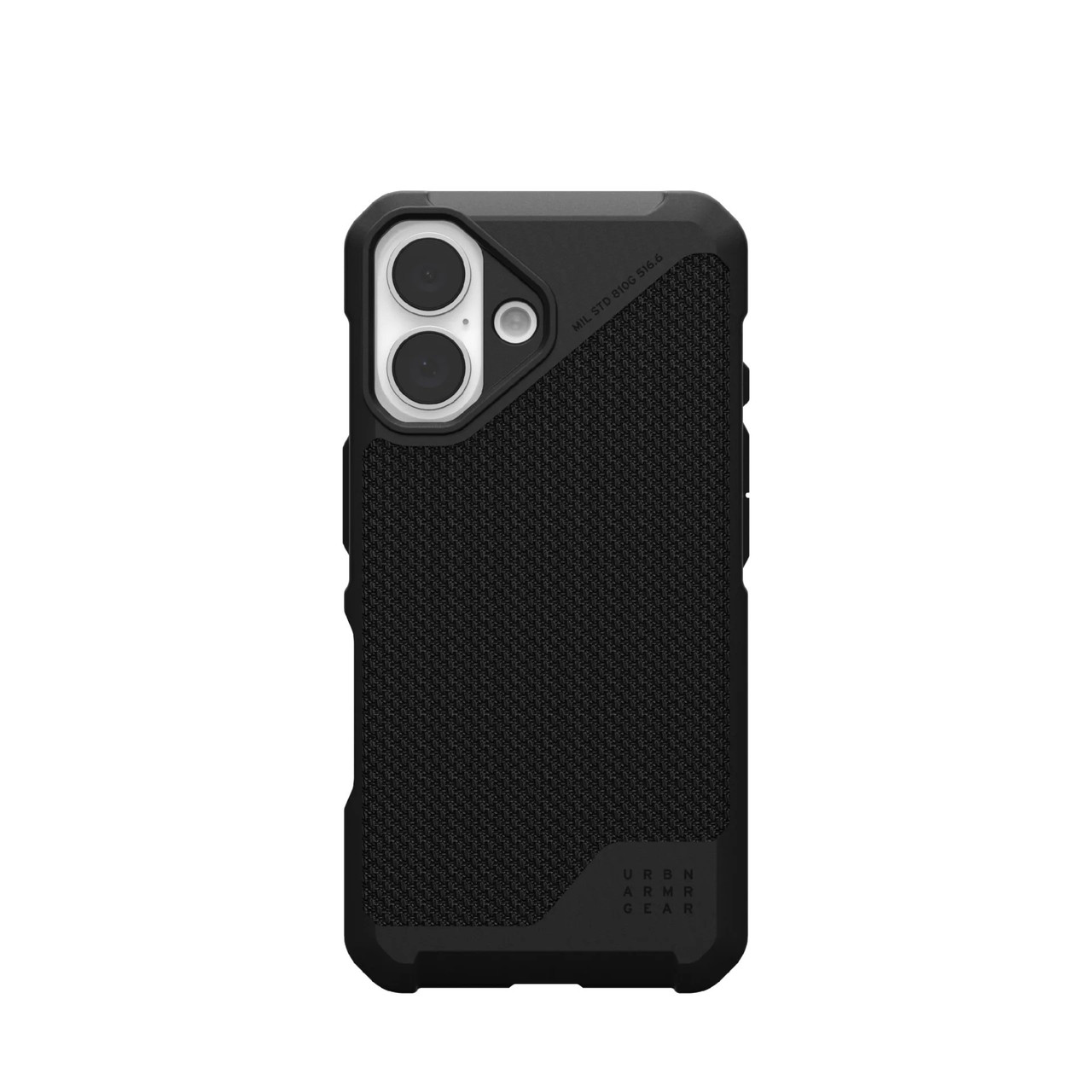 Чохол-бампер для телефону UAG Metropolis LT Magsafe для іPhone 16 протиударний, кевлар Чорний