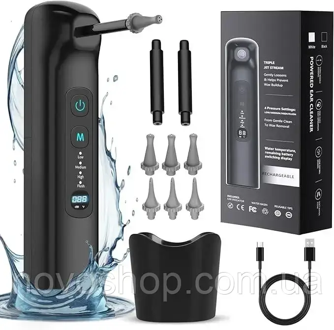 Інструмент для видалення сірки з вух Powered Earwax Remover XE-201