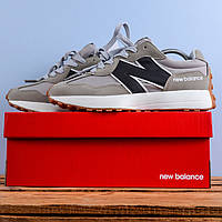 Чоловічі Кросівки New Balance 327 сірі з чорною N