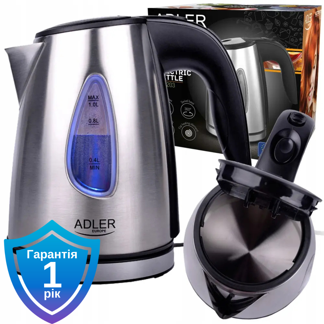 Чайник електричний Adler AD 1273 1 л