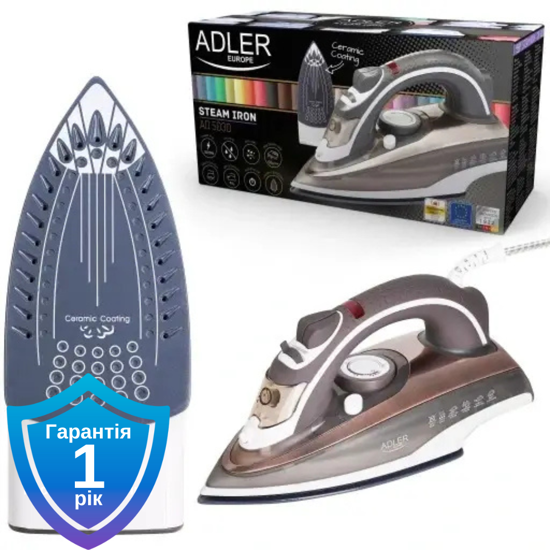 Праска Adler AD 5030 з парою