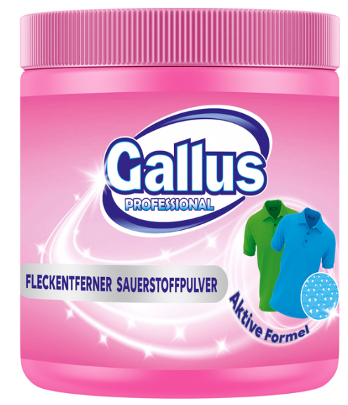 Засіб для видалення плям Gallus для кольорових речей 600 г 4251415301862