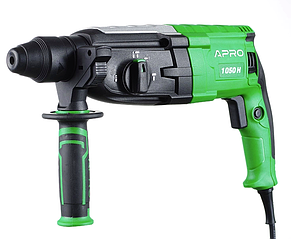 Перфоратор мережевий SDS+ з кейсом 3.5Дж 1050Вт APRO 1050H (896228), фото 3