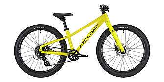Велосипед CYCLONE 24" ULTIMA 12" Жовтий 2025