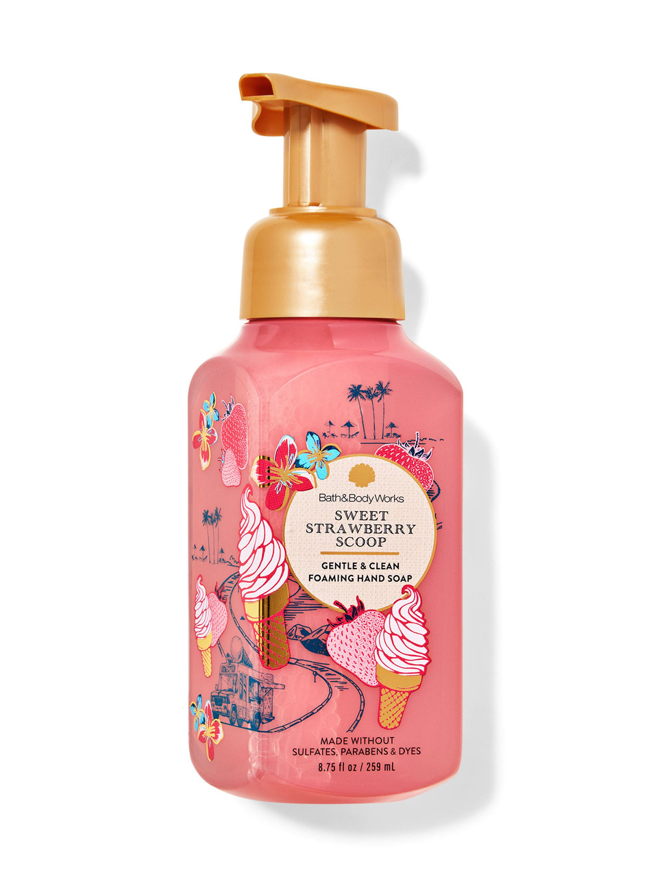 Парфумоване мило-пінка для рук Sweet Strawberry від Bath and Body Works оригінал