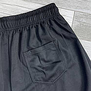 Шорти чоловічі трикотаж батали Kenalin, розміри 5XL-8XL, чорні, 1412-11, фото 2