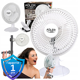 Вентилятор Adler AD 7317 з тримачем