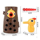 Магнітна гра LimoToy Нагодуй дятла FT 0015, фото 6