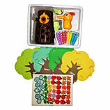 Магнітна гра LimoToy Нагодуй дятла FT 0015, фото 7