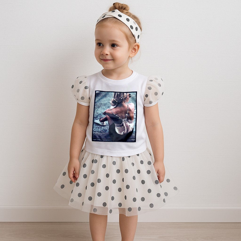 Літній Костюм на Дівчинку 1-5 років 80-110 см 5634