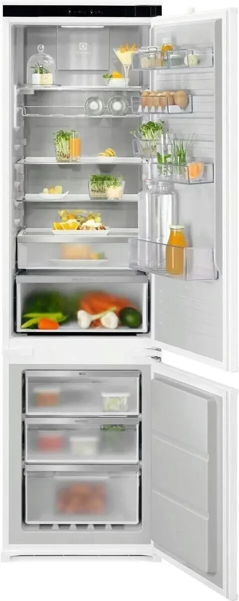 Холодильник Electrolux 600 E6MNCE19S Морозильна камера No Frost 188,4 см