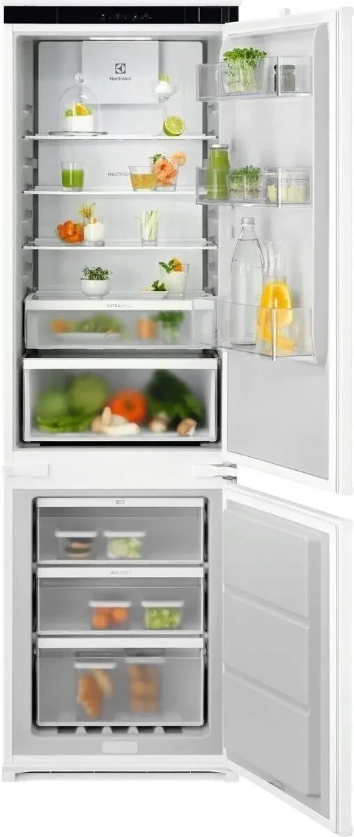 Холодильник Electrolux 600 E6MNTE18S Морозильна камера No Frost 177,2 см Камера свіжості