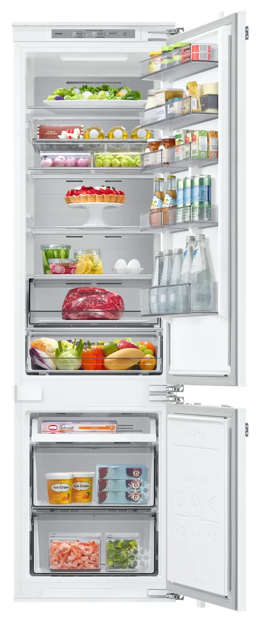 Холодильник Samsung BRB80F30ADF0EO Повністю No Frost 193,5 см Камера свіжості Дистанційне керування
