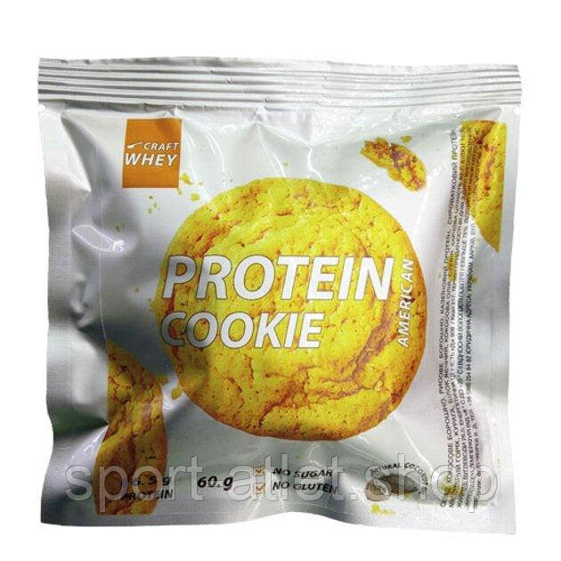 Протеїнове печиво Craft Whey Protein Cookie 60 грам, American, фото 1