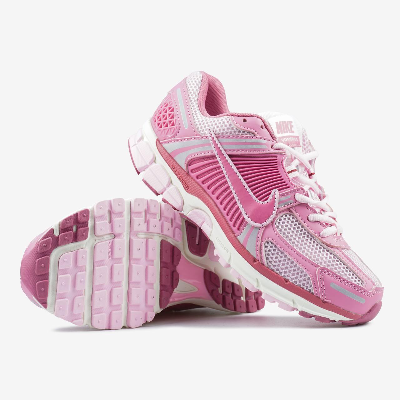Жіночі кросівки Nike Zoom Vomero 5 Elemental Pink Найк Зум Вомеро 5 рожеві шкіра текстиль демісезон