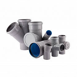 Труби та фітинги для внутрішньої каналізації