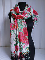 Палантин льон 175 х 75 см.