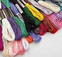Муліне набір 36 шт, різні кольори, нитки для вишивання