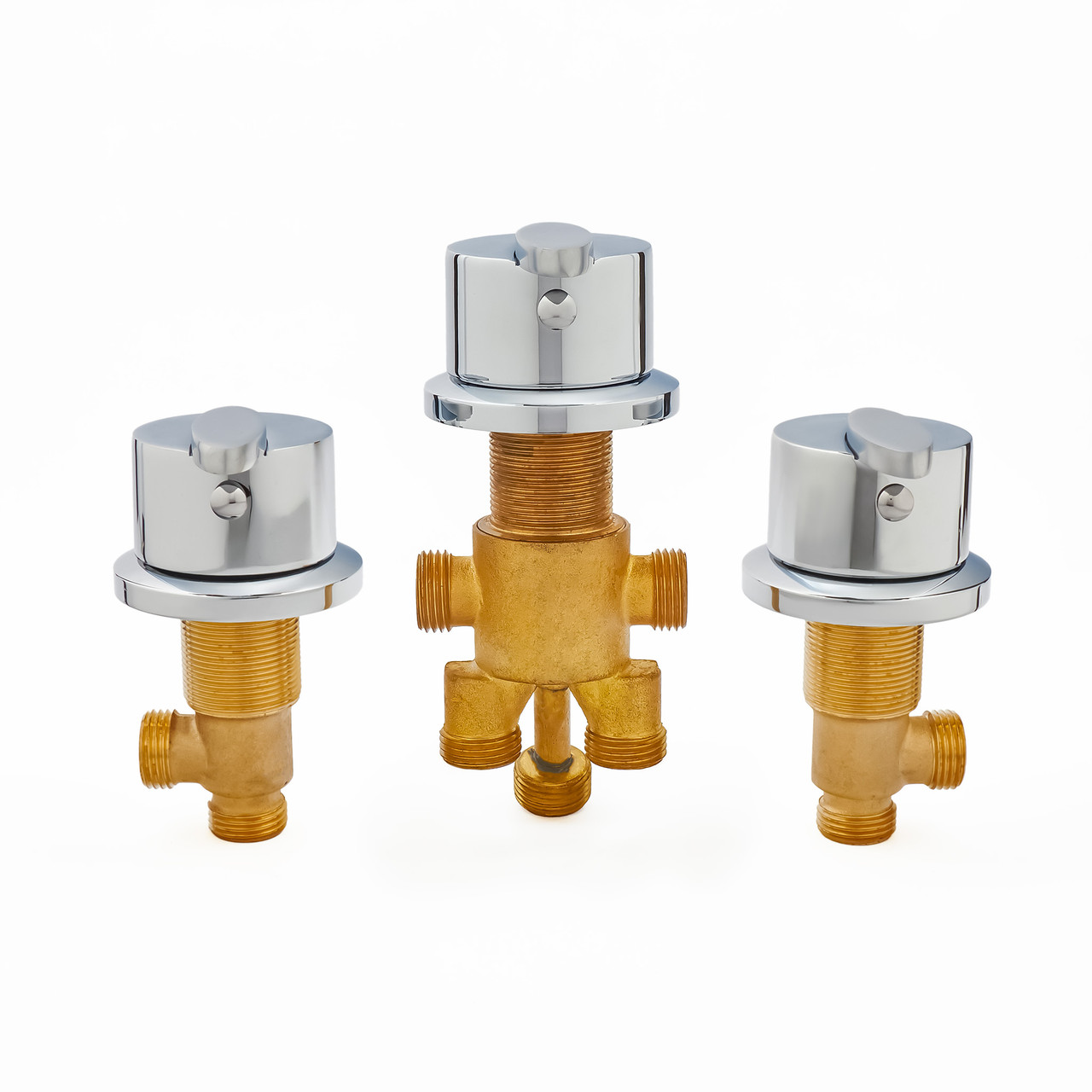 Комплект врізного змішувача для гідромасажної ванни, джакузі J-7004, фото 1