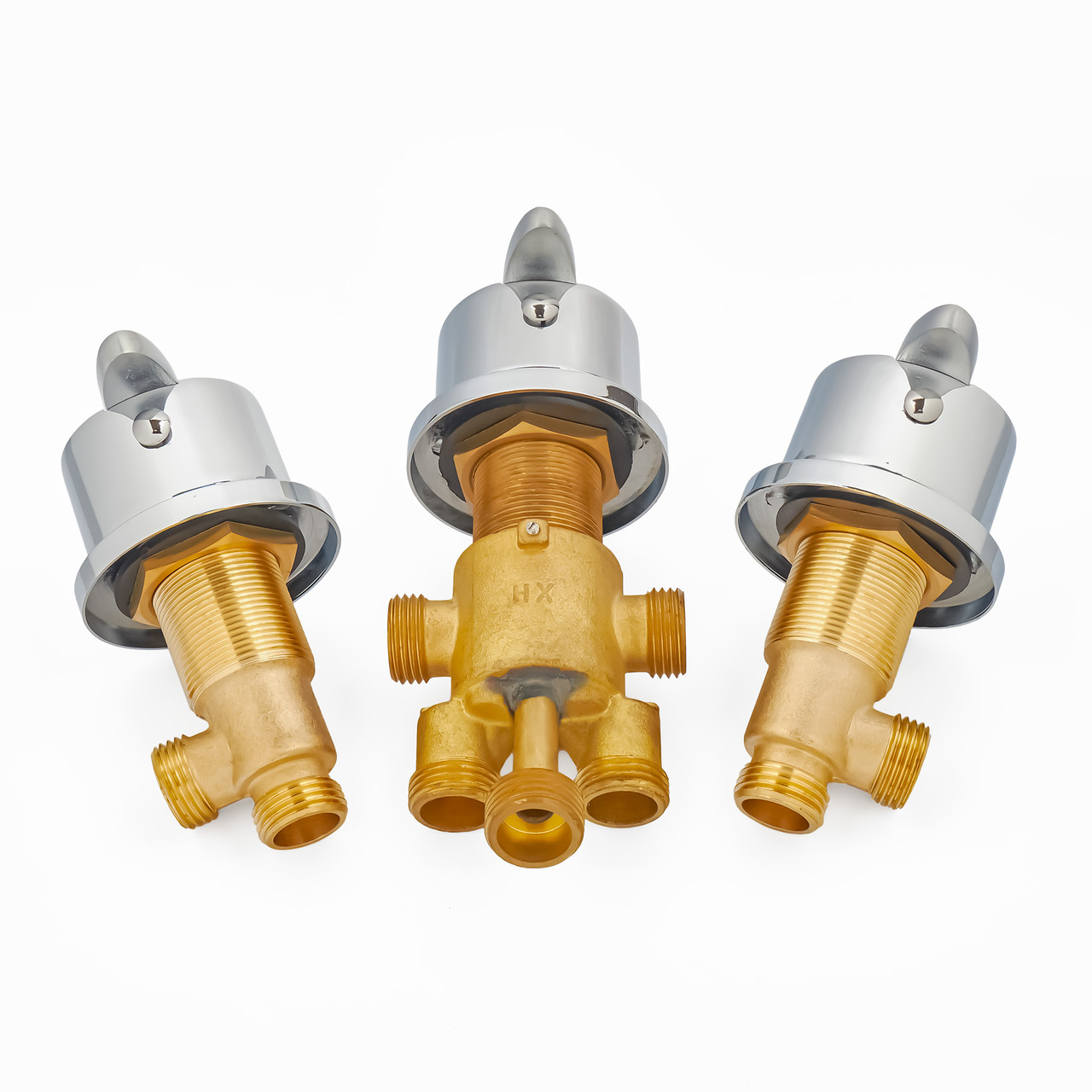 Набір змішувача для гідромасажної ванни, джакузі J-7004 на три режими роботи