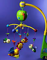 Карусель-мобиль на ліжечко з пультом та проектором 70 колискових, звуки природи, 34 дитячі мелодії HL2018-20