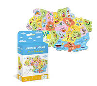 200241 | Магнітний пазл Мапа України | Dodo