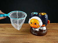 Запускатель "Каченок-космонавт" 5000 C | Активная игра для улицы | Летающая игрушка | Для детей от 5 лет