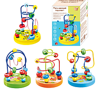 Пальчиковий лабіринт дерев'яний 70544 "WToys"