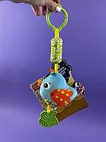 Мяка підвіска Пташка 688 M103 з прорізувачем, шелесткі елементи, кріплення