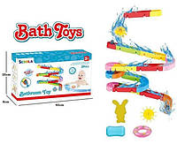 Конструктор трек для ванной, спуск горка 8366-10 А 20 элементов