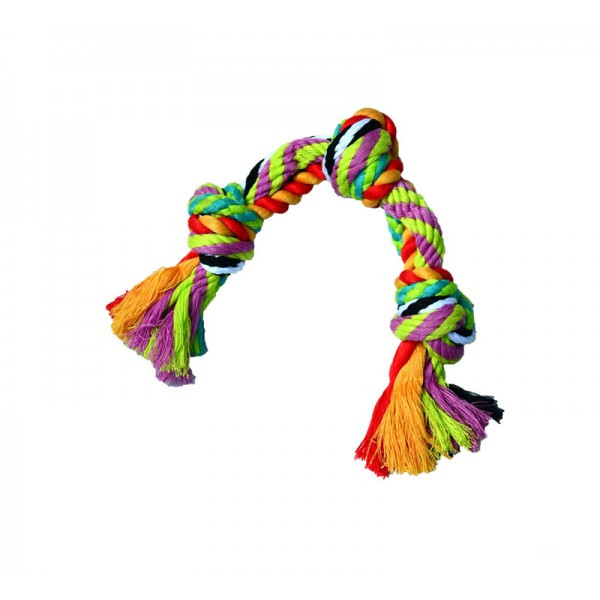 Іграшка для собак "Кольоровий канат із вузлами" Petstages Multi Rope Chew арт.228