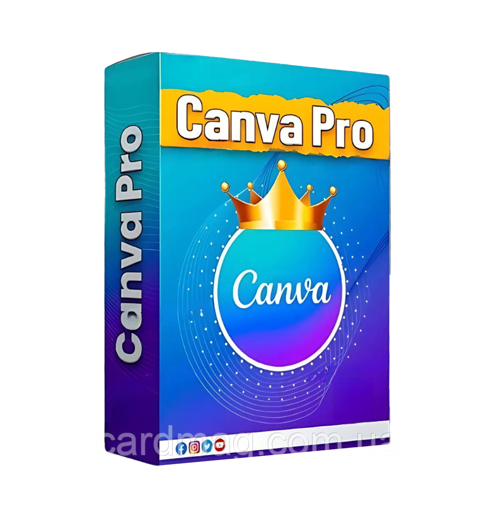 Передплата Canva Pro на 1 рік (Ліцензійний ключ)