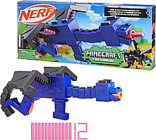 Бластер Майнкрафт Дракон Ендер Nerf Minecraft Ender Dragon Hasbro Бластер іграшковий ​NERF ​Minecraft F7912