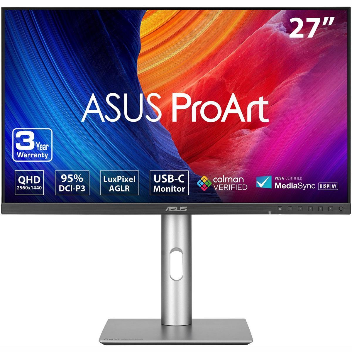 Монітор Asus 27" ProArt PA278CFRV (90LM06Q0-B01M70) IPS Black 100Hz, фото 1