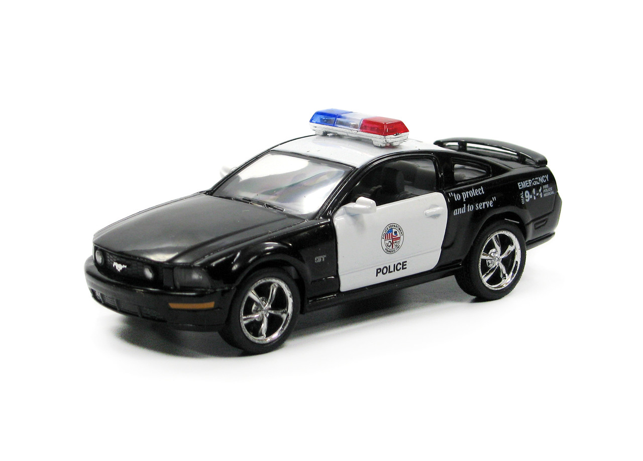 Машина металева KT5091P FORD Mustang GT Police 2006, фото 1