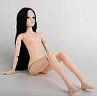 Шарнірна лялька Тадао BJD хлопчик зріст 55 см,1/3, чорний колір волосся, фото 5