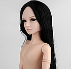 Шарнірна лялька Тадао BJD хлопчик зріст 55 см,1/3, чорний колір волосся, фото 6