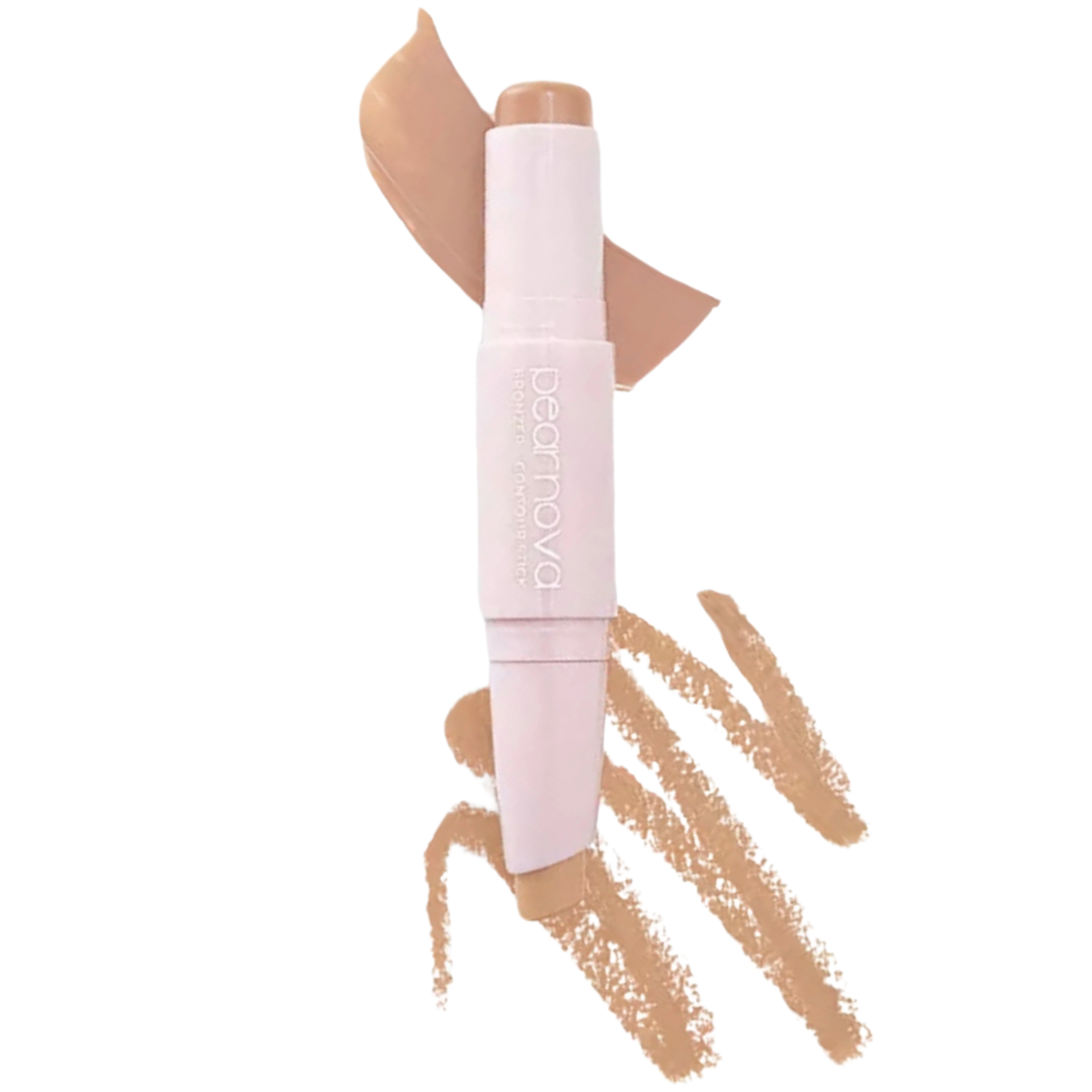 Бронзер-контур Pear Nova Bronzer + Contour Stick Light 5.2 г, фото 1