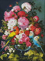 Набір для вишивання хрестиком - Lady Di - Райський букет Н-003